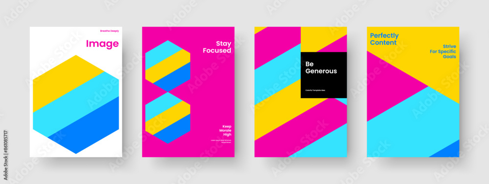 Geometric Flyer Template. Abstract Report Layout. Creative Poster Design. Business Presentation. Book Cover. Background. Brochure. Banner. Pamphlet. Catalog. Leaflet. Newsletter. Advertising