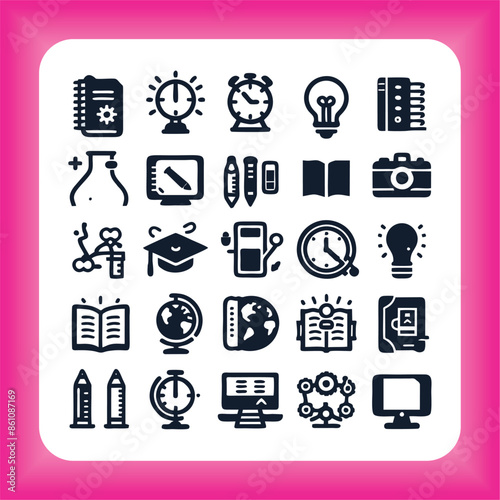 education icon collection