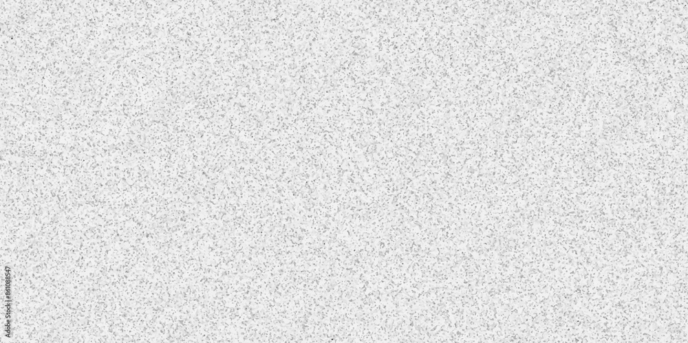 Fototapeta premium Terrazzo flooring consists of chips of marble texture. quartz surface white, black for bathroom or kitchen countertop. white paper texture background. rock stone marble backdrop textured illustration.