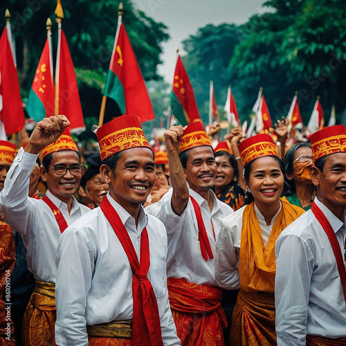 Indonesia new year celebration