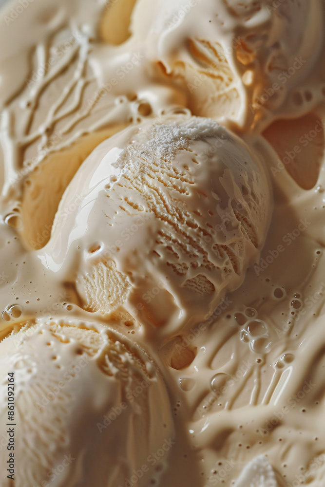 Sweet Melting Delight: Ice Cream Merging with Digital Windows Interface Captured Through Telephoto Lens Sweet Melting Delight: Ice Cream Merging with Digital Windows Interface Captured Through Telephoto Lens