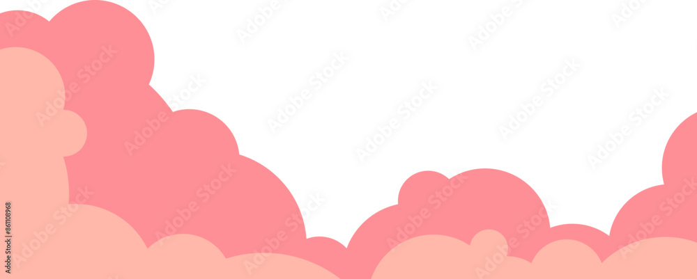 Cloud Frame Border Element Cloud Frame Border Element