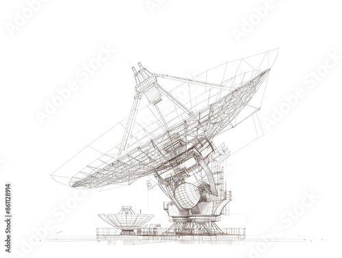 Minimalist of Satellite Dish Manufacturing Components