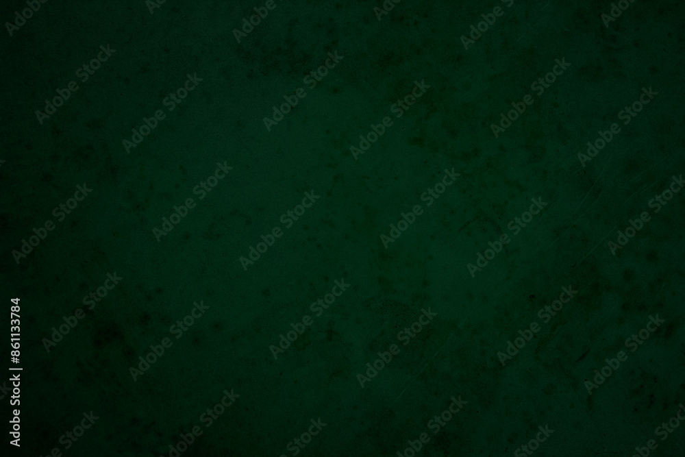 Fototapeta premium Green chalkboard texture for school display backdrop. chalk traces erased with copy space for add text or graphic design grunge background. Green board. Dark green wall backdrop. Education concepts.