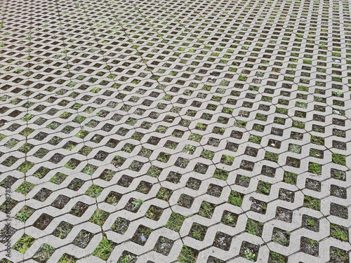 Rasengittersteine - große Fläche