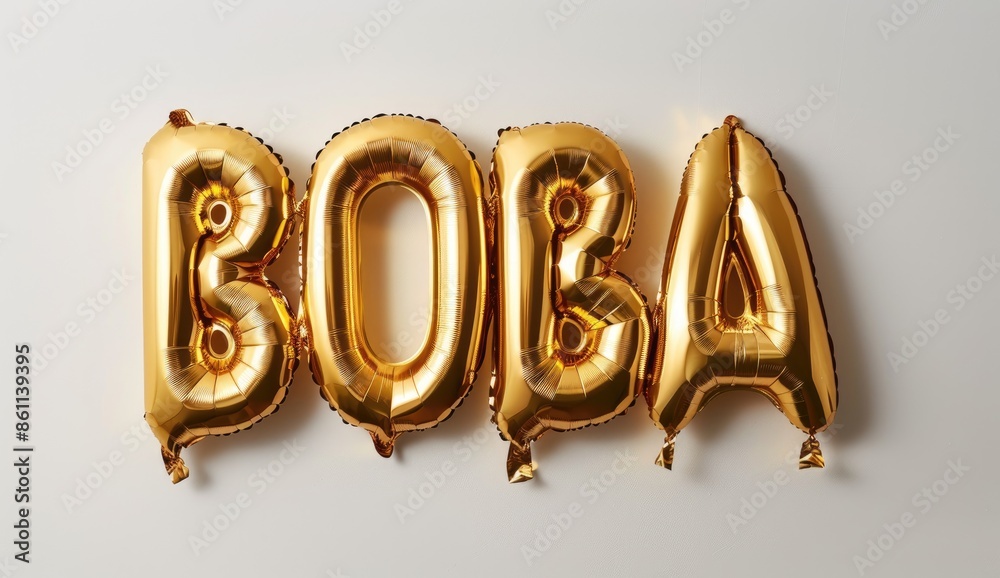boba ballons gold boba ballons gold