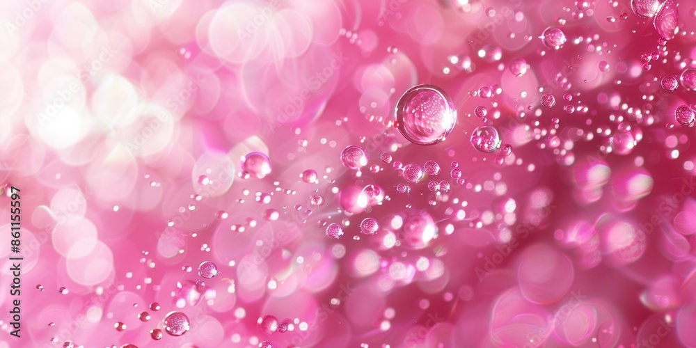 Vibrant Pink Delight. Abstract artistic concept Vibrant Pink Delight. Abstract artistic concept