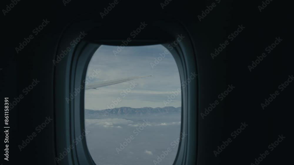 view from airplane window view from airplane window
