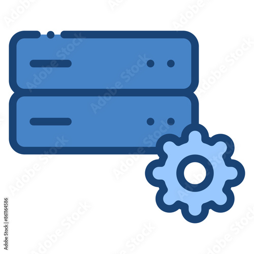 database storage setting configuration icon