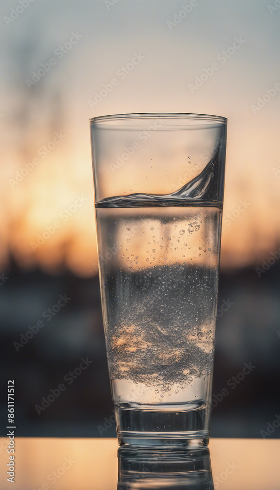 Glass of water isolated on a transparent background Glass of water isolated on a transparent background
