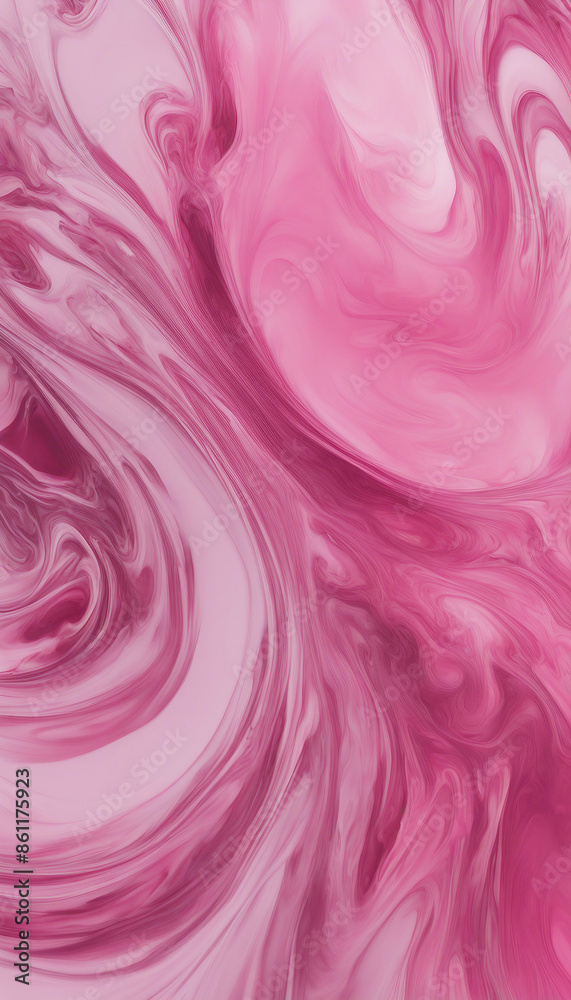 Liquid marbled pink paint swirls frozen in an abstract futuristic 3d isolated on a transparent backg Liquid marbled pink paint swirls frozen in an abstract futuristic 3d isolated on a transparent backg