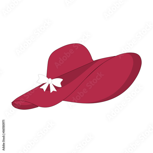 Cartoon hats. Female and male headwear, derby and cowboy, straw hat, cap, panama and cylinder. Summer women vintage fashion hats vector. Illustration female and male accessory cap or hat