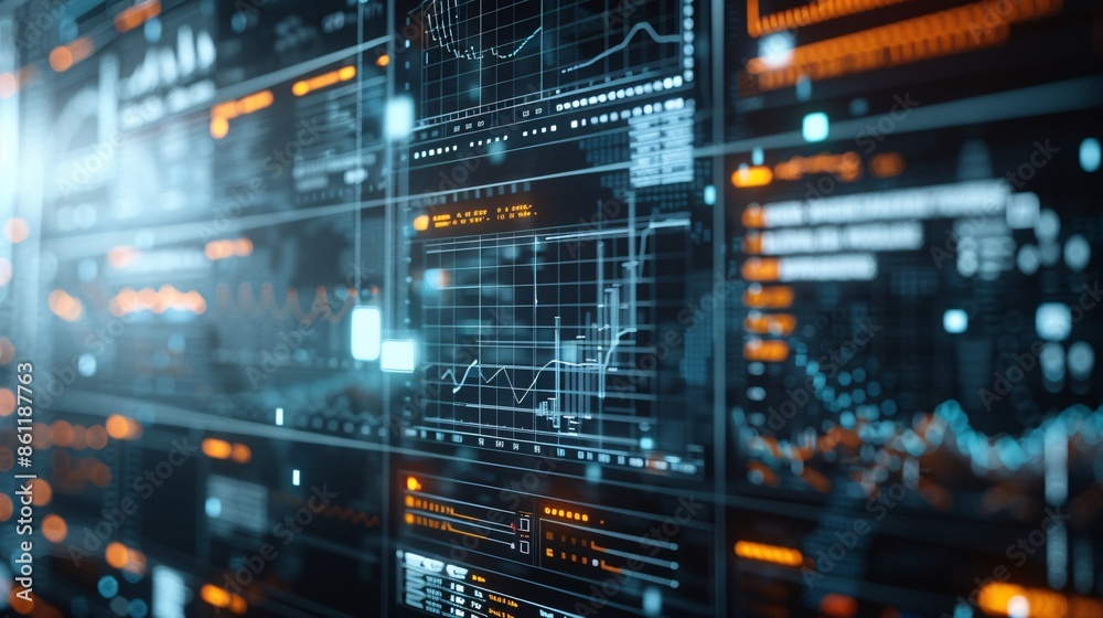 A high-tech digital interface displays AI-generated bankruptcy documents, glowing with futuristic graphics, set against a sleek background. The image captures the essence of a cutting-edge financial A high-tech digital interface displays AI-generated bankruptcy documents, glowing with futuristic graphics, set against a sleek background. The image captures the essence of a cutting-edge financial