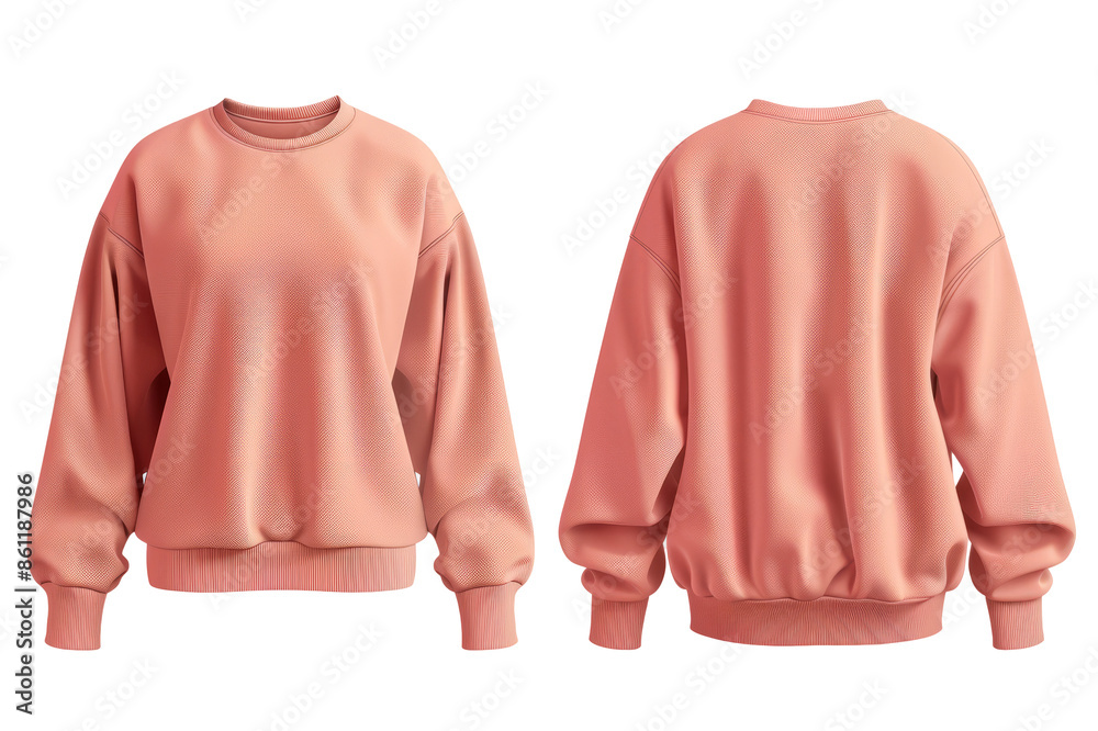 clothing mockup, front and back view, stylish and comfortable sweatshirt. clothing mockup, front and back view, stylish and comfortable sweatshirt.