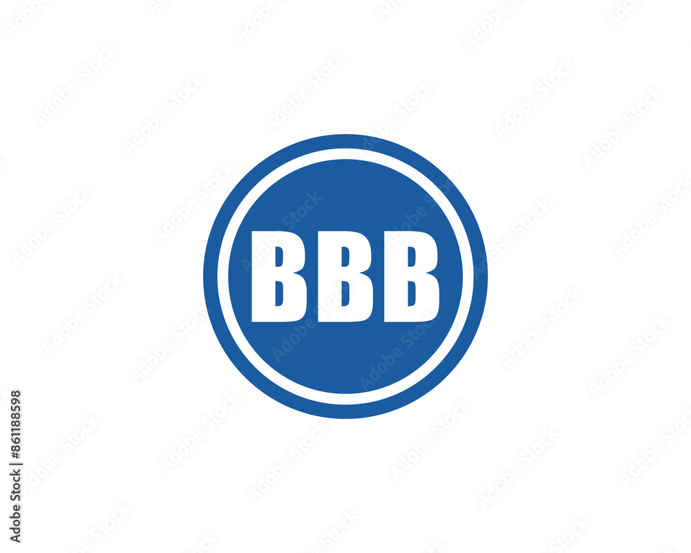 BBB Logo design vector template BBB Logo design vector template
