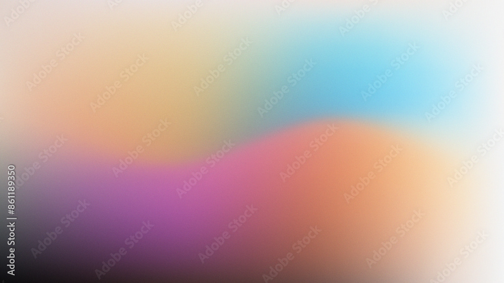 Fototapeta premium Grainy noise texture gradient abstract background