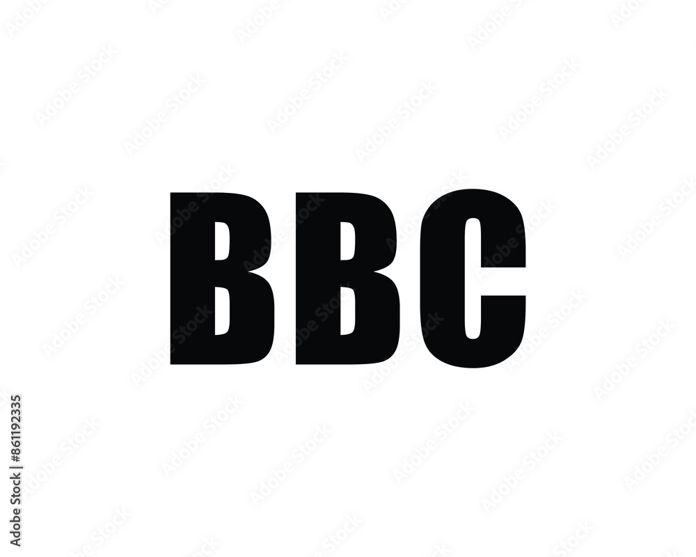 BBC Logo design vector template BBC Logo design vector template