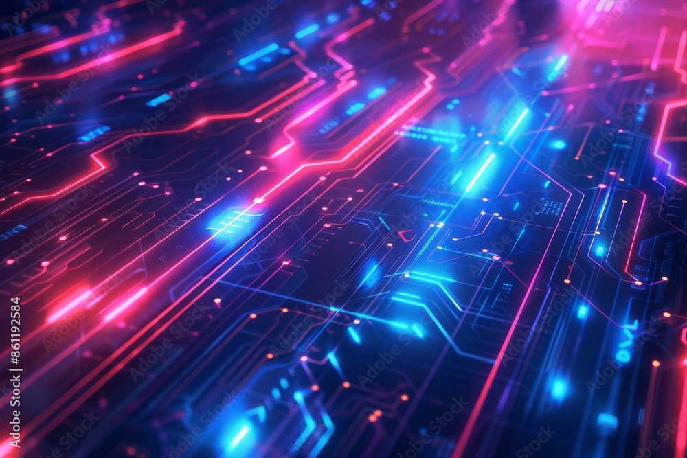 Roadmap with holographic milestones, lowangle, network connections backdrop, and innovation Roadmap with holographic milestones, lowangle, network connections backdrop, and innovation