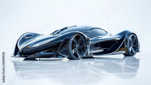 Sleek and Powerful Futuristic Concept Sports Car with Innovative Design for the Year 2025 Featuring Advanced Aerodynamics Cutting edge Technology and a Bold Striking Appearance
