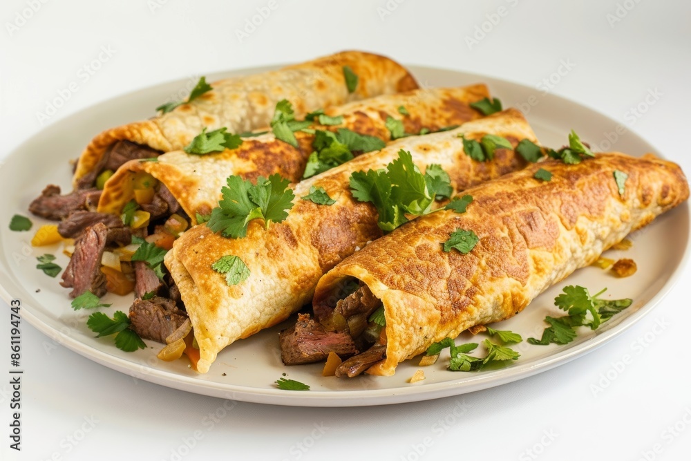Mouthwatering Grilled Steak Chimichangas with Queso Cheese Mouthwatering Grilled Steak Chimichangas with Queso Cheese