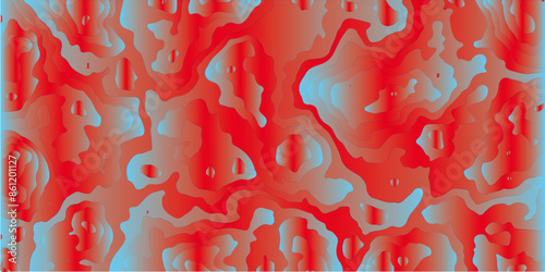 Here's your text with proper punctuation:

"Pattern, texture, wallpaper, color, design, food, red, seamless, vector. Topographic colorful geometric map relief texture with curved layers and shadow. Ho