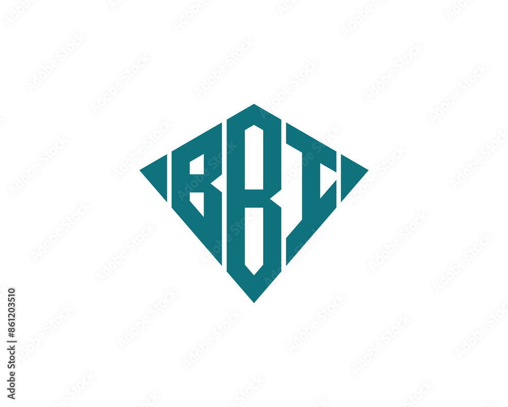 BBI Logo design vector template BBI Logo design vector template