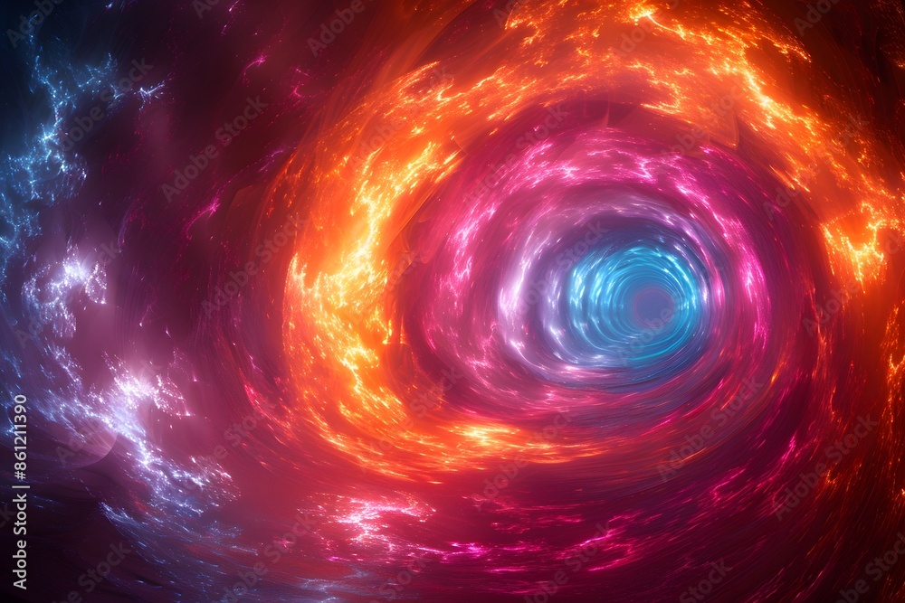Vivid Cosmic Vortex Background - Abstract Space Design for Digital Art Projects Vivid Cosmic Vortex Background - Abstract Space Design for Digital Art Projects