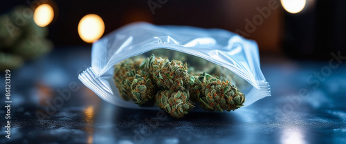 Cannabis marijuana weed bag delivery sale medical pharmacy cbd store