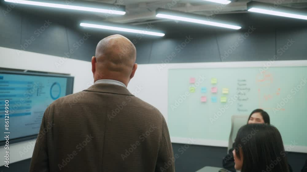 Happy diverse group Asian business team analyzing statistics financial. Group Team of business people meeting conference discussion various topic corporate concept in office. Happy diverse group Asian business team analyzing statistics financial. Group Team of business people meeting conference discussion various topic corporate concept in office.