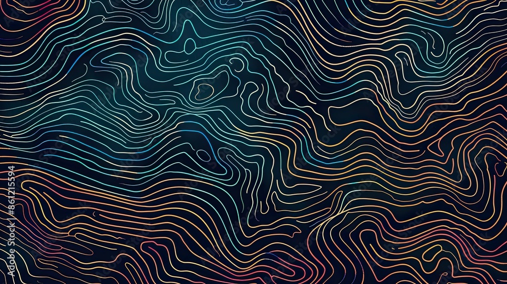 Abstract background with flowing, wavy patterns Abstract background with flowing, wavy patterns