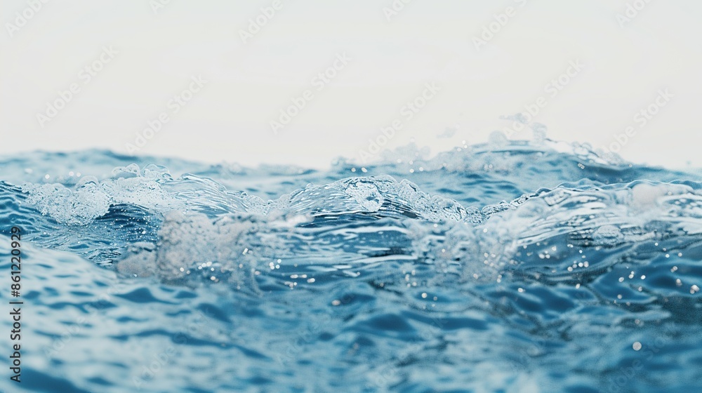Water wave, splash of water on light blue background, high resolution photography. Water wave, splash of water on light blue background, high resolution photography.
