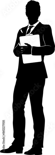 Business People Man With Cl...