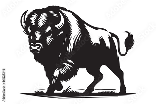 Buffalo Vector silhouette image