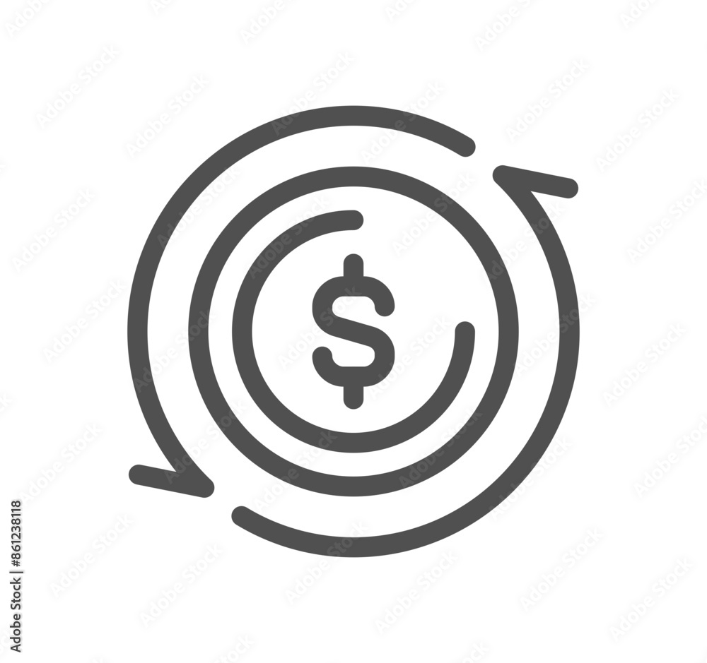 Payment method related icon outline and linear vector.
Payment method related icon outline and linear vector.