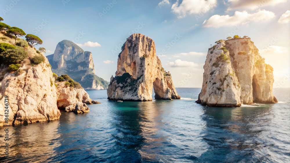 Fototapeta premium Scenic Travel Destinations | Stunning Landscapes | Beautiful Nature Photography | Iconic Landmarks | Picturesque Views