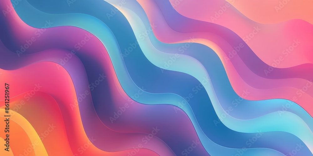 Smooth Retro Gradient Background Blend Smooth Retro Gradient Background Blend