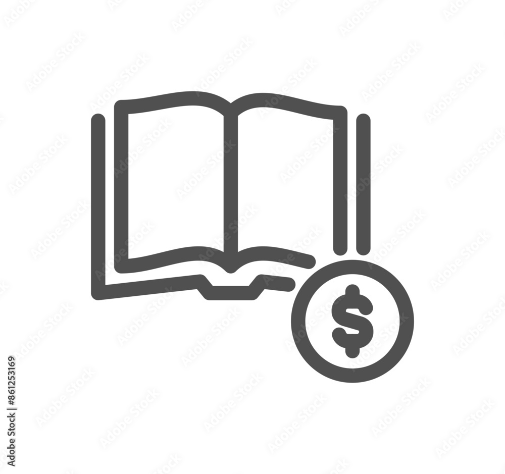 Book related icon outline and linear vector.
Book related icon outline and linear vector.