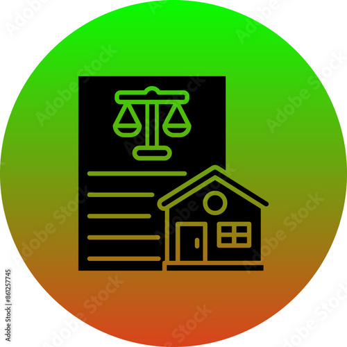 Property Law Icon