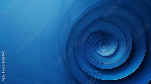 blue gradient waves and lines, abstract patterns, blank background wallpaper for business and technology