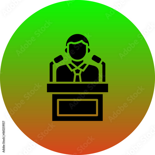 Politician Icon
