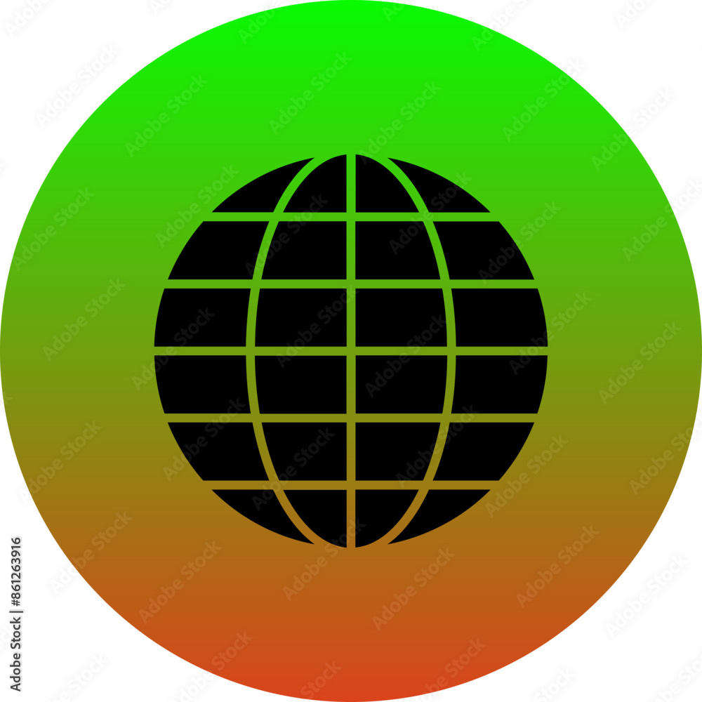 Obraz premium Globe Icon