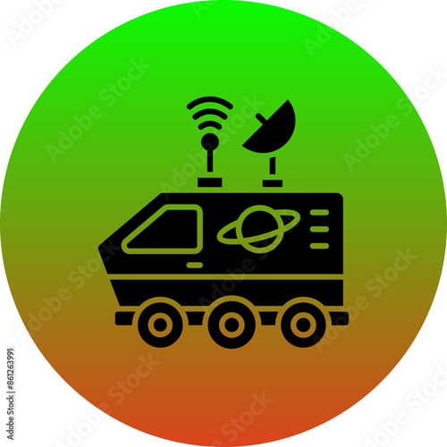 Space Rover Icon