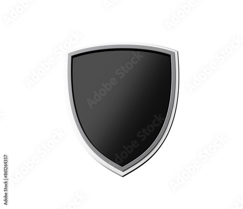 Free Download 3D Shield, Black Shield, Metal Shield, Silver Shield 3d illustration
 - GFXLoad
