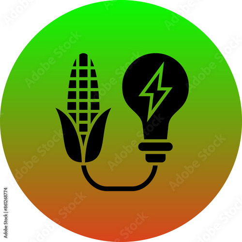 Biomass Energy Icon