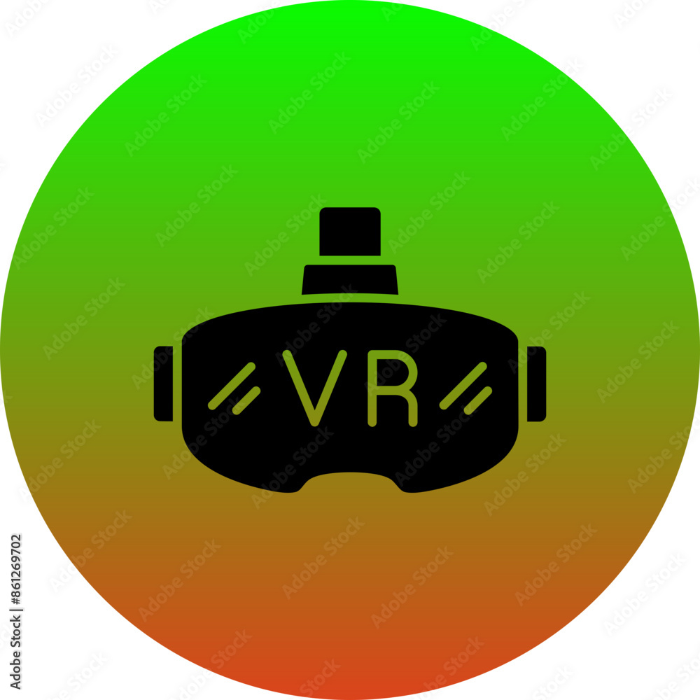 Obraz premium Vr Glasses Icon