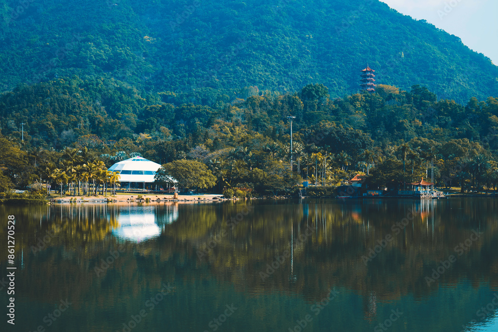 Fototapeta premium A Taste of Shenzhen - Fairylake Botanical Garden