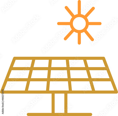 Solar Vector Icon