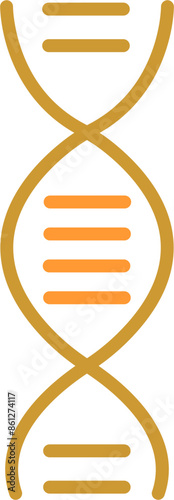 DNA Structure Vector Icon