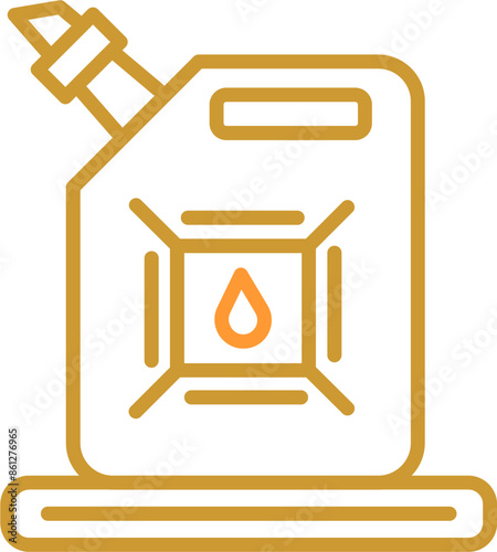 Gasoline Vector Icon