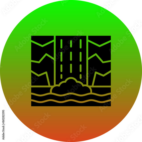 Waterfall Icon